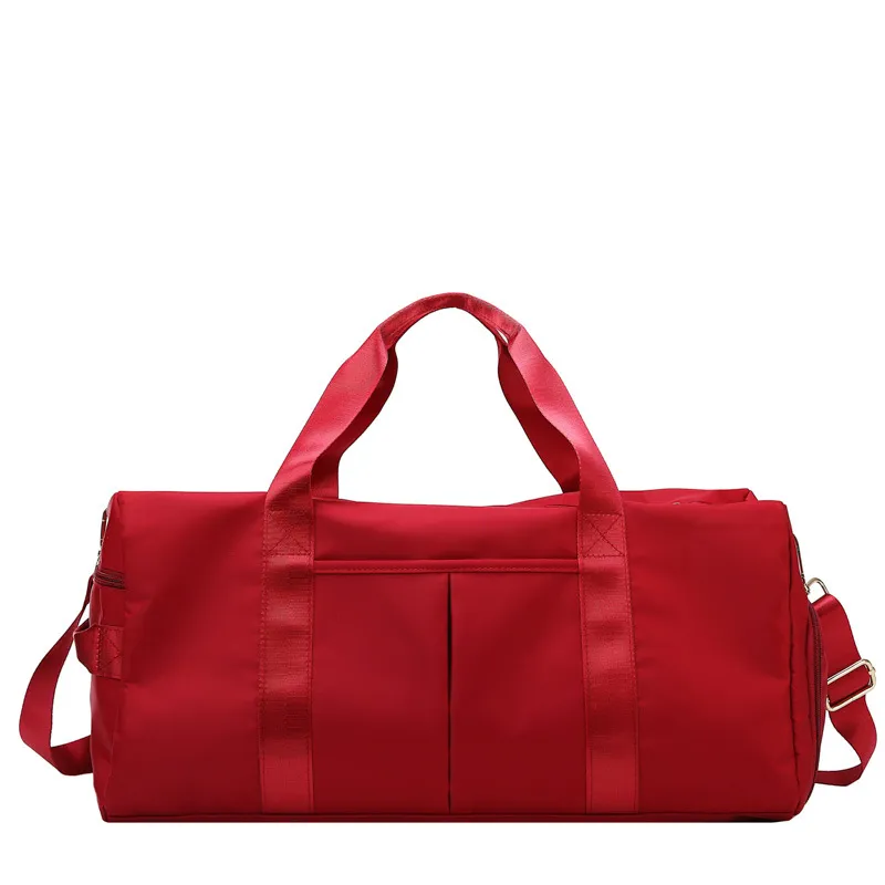 Yoga Fitness bag large capacity travel bag - Red