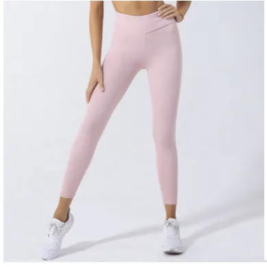 Peach hip leggings Pink - Shop at LoveMi