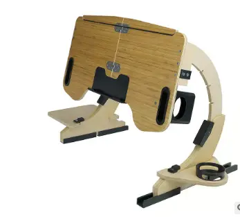 Wooden laptop desk