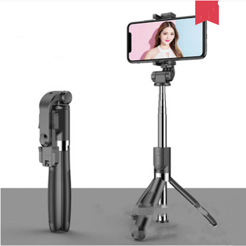 Compatible with Apple, Tripod Selfie Stick Mobile Universal Live Triangle Bracke - Picture 12 of 21