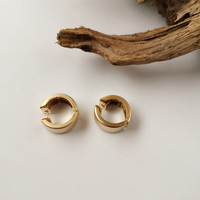 Gold Small Hoop Earrings