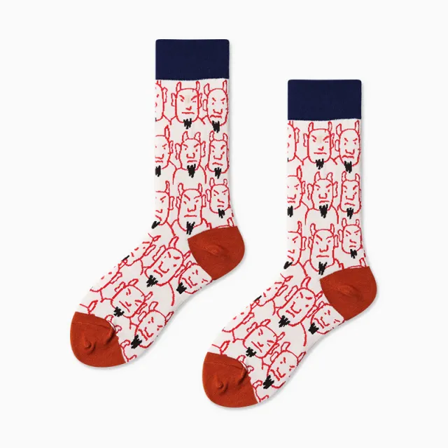 Patterned ladies socks 8Style - Shop at LoveMi