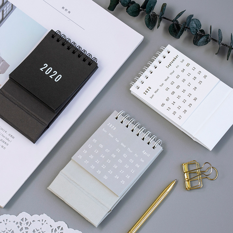 mini desk calendar (Black)