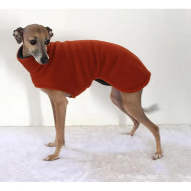 Plush thick warm high neck pet clothes Red - Shop at LoveMi