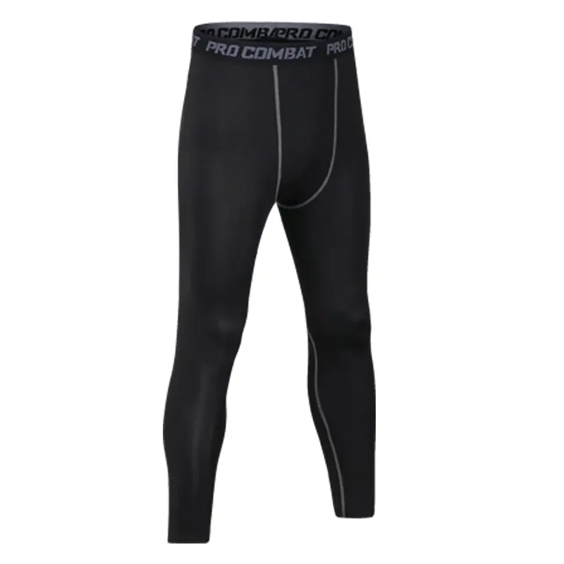 Men Leggings Compression Pants Gym Fitness Sports Running Quick