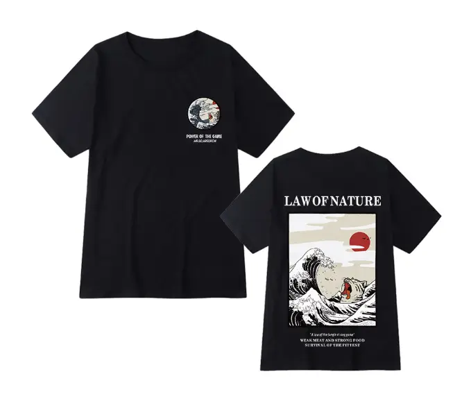 Men's casual sports cotton t-shirt
