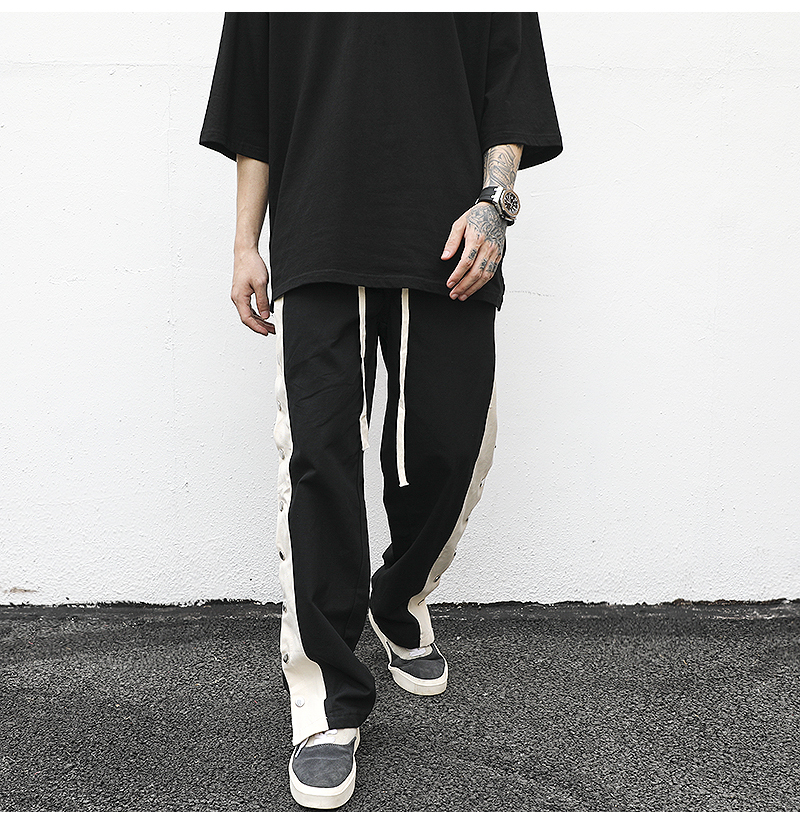 Men's Fashion And Comfort Signature Snap Pants