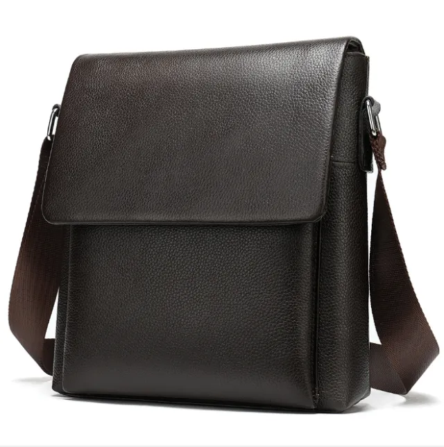 Men's bag cover shoulder bag Coffee - Shop at LoveMi