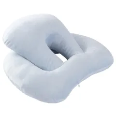 U-Shaped Desk Nap Pillow Neck Supporter Seat Cushion Headrest Travel Neck Pillow With Arm Rest - Sapphire Color - View 1