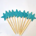Five Pointed Star Blue