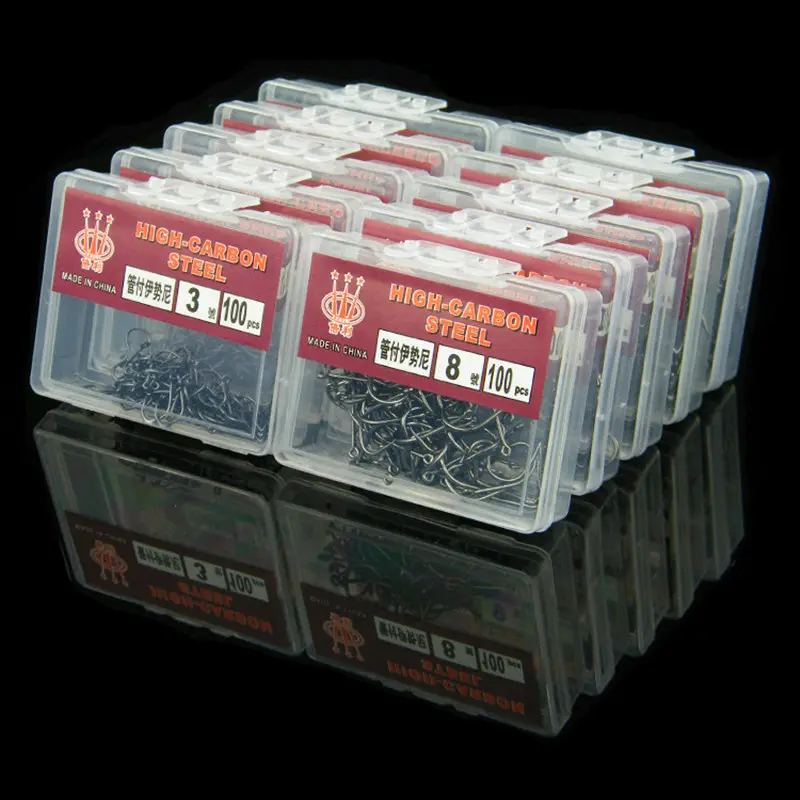 100 Boxed Fish Hooks
