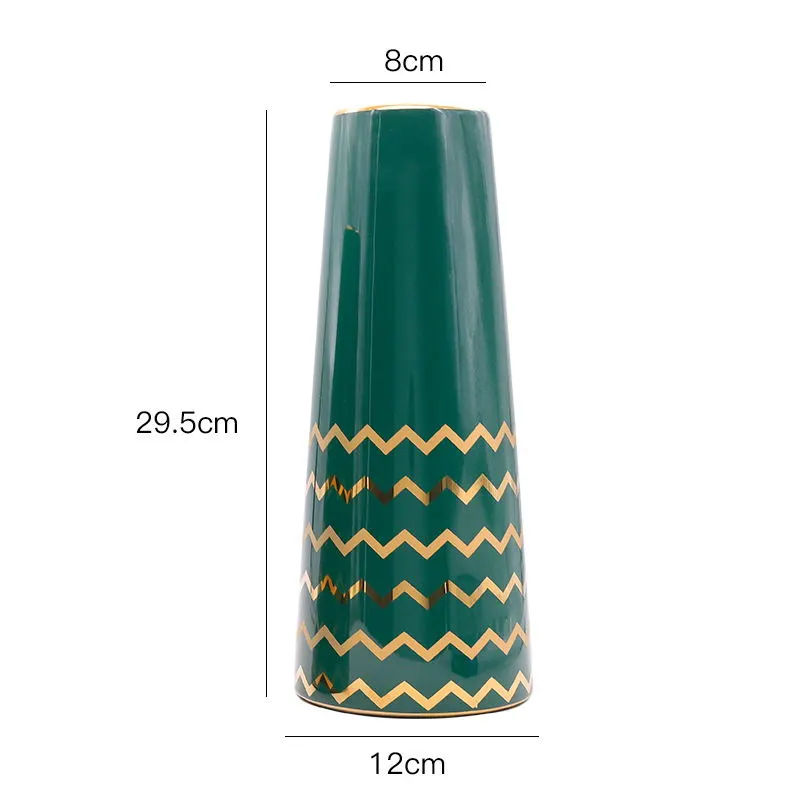 Vase decoration - Green B