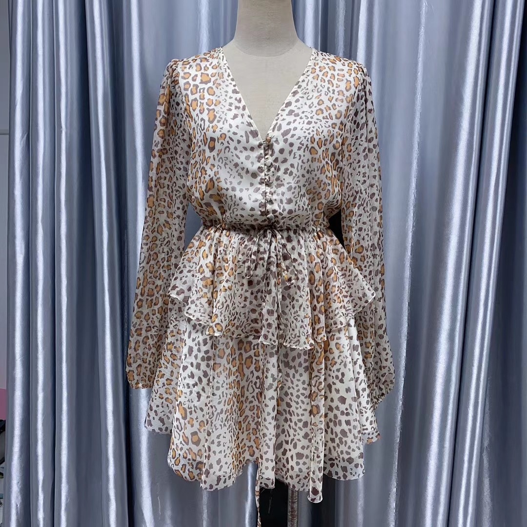 Drawstring holiday lazy dress