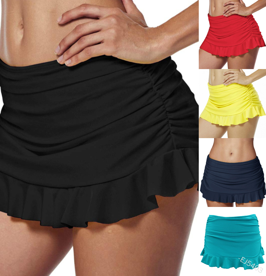 Beach skirt lining swimming trunks short skirt swimsuit