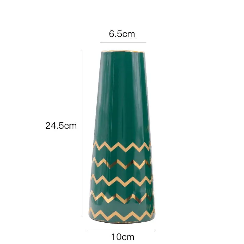 Vase decoration - Green A