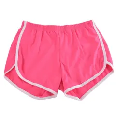 Four color optional cotton shorts female summer Korean version of the new ins wide leg loose solid color sports wear pants - Glitter-M - View 1