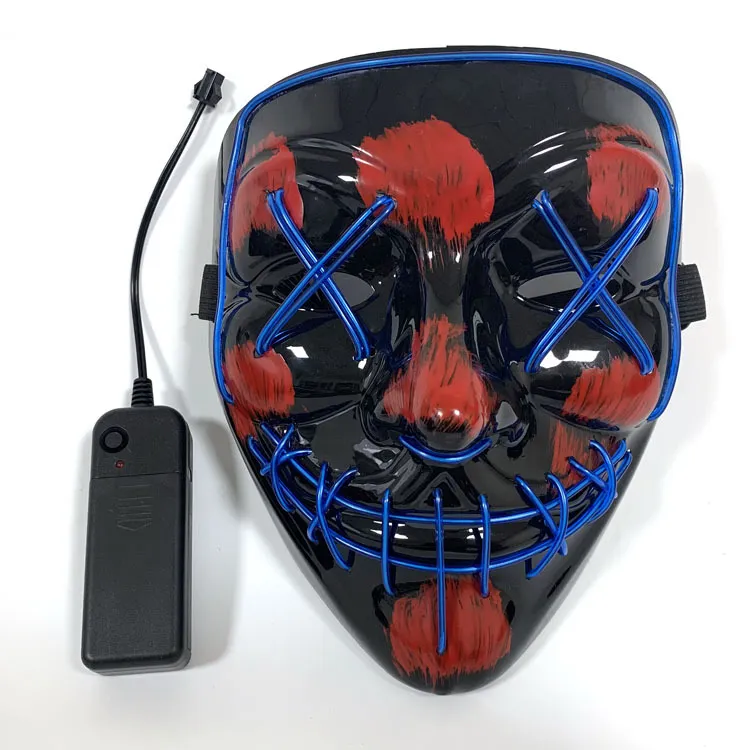 Halloween LED luminous mask – image 5