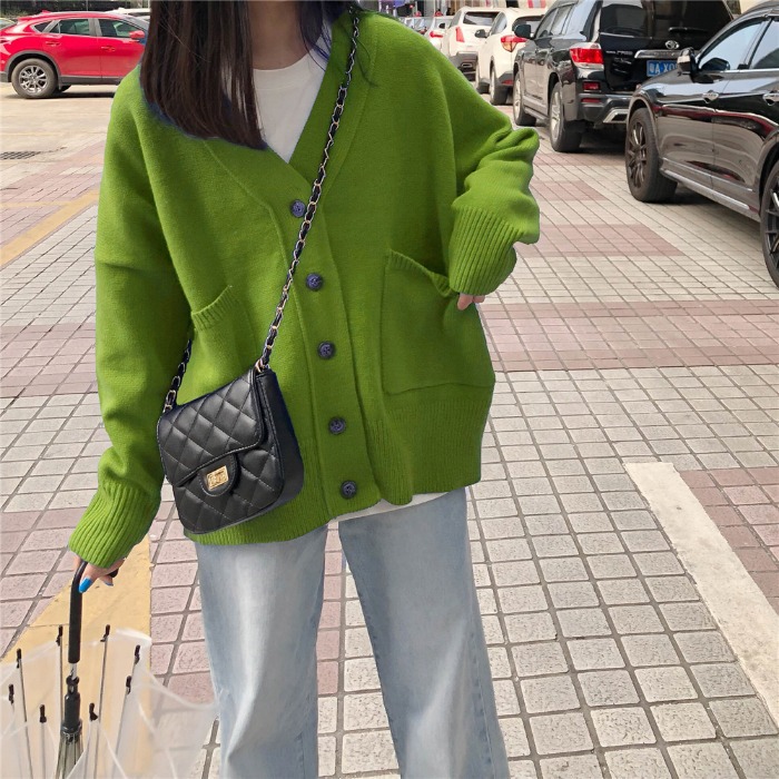 Women's sweater coat spring and autumn