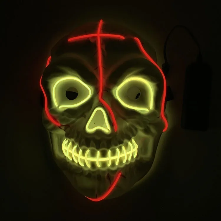 Halloween LED luminous mask – image 9