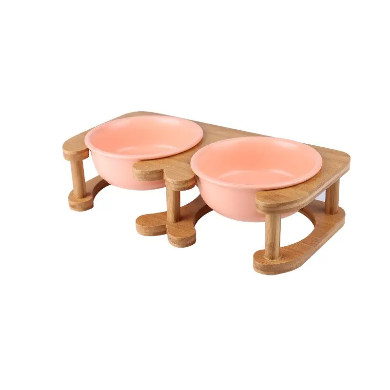 Ceramic cat bowl food
