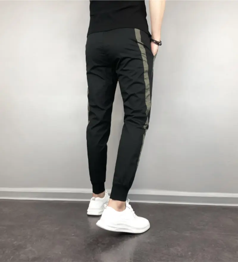 Men's slim-fit feet pants thin harem pants