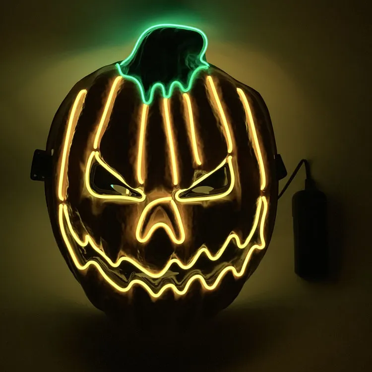 Halloween LED luminous mask - 9Style