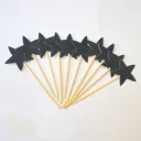 Five Pointed Star Black