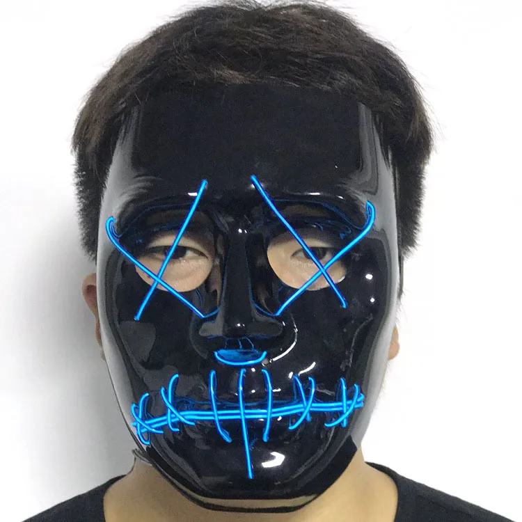 Halloween LED luminous mask – image 6