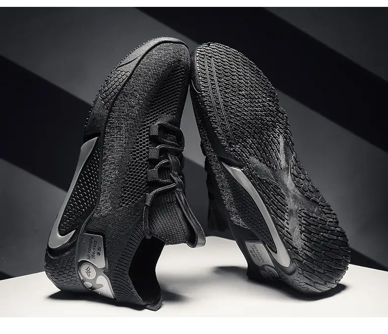 Flying woven breathable casual sneakers