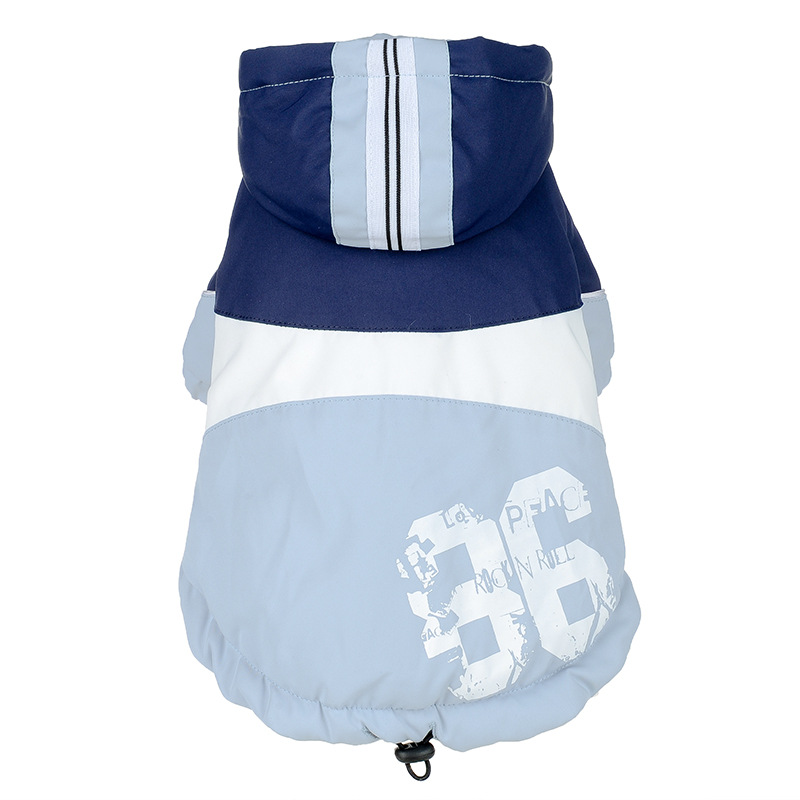 Thicken pet autumn and winter clothes Light Blue - Shop at LoveMi