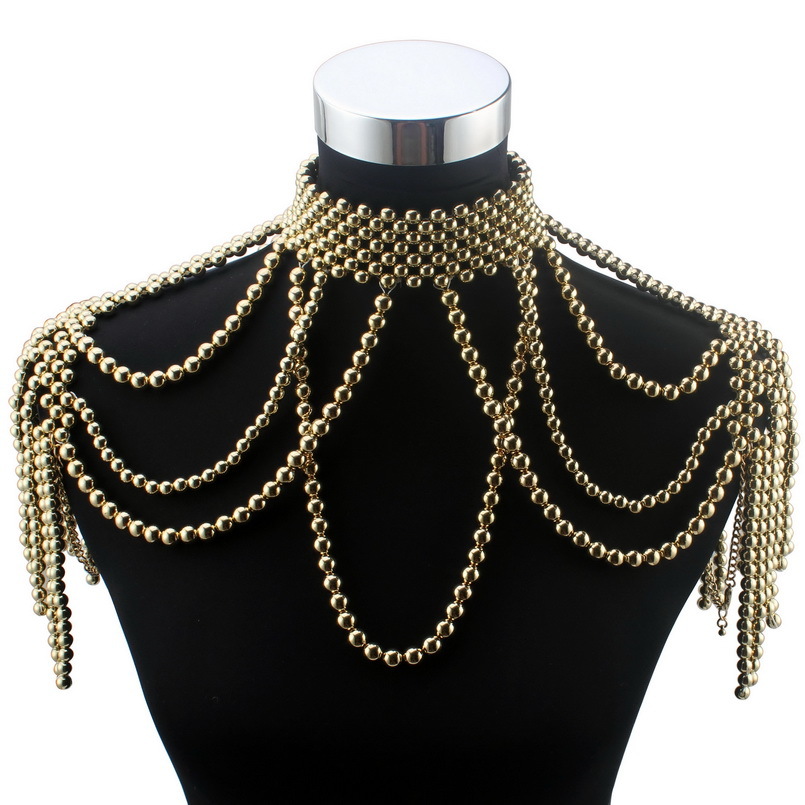 European and American exaggerated atmosphere necklace