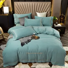 Brushed bedding - Light Green - View 1