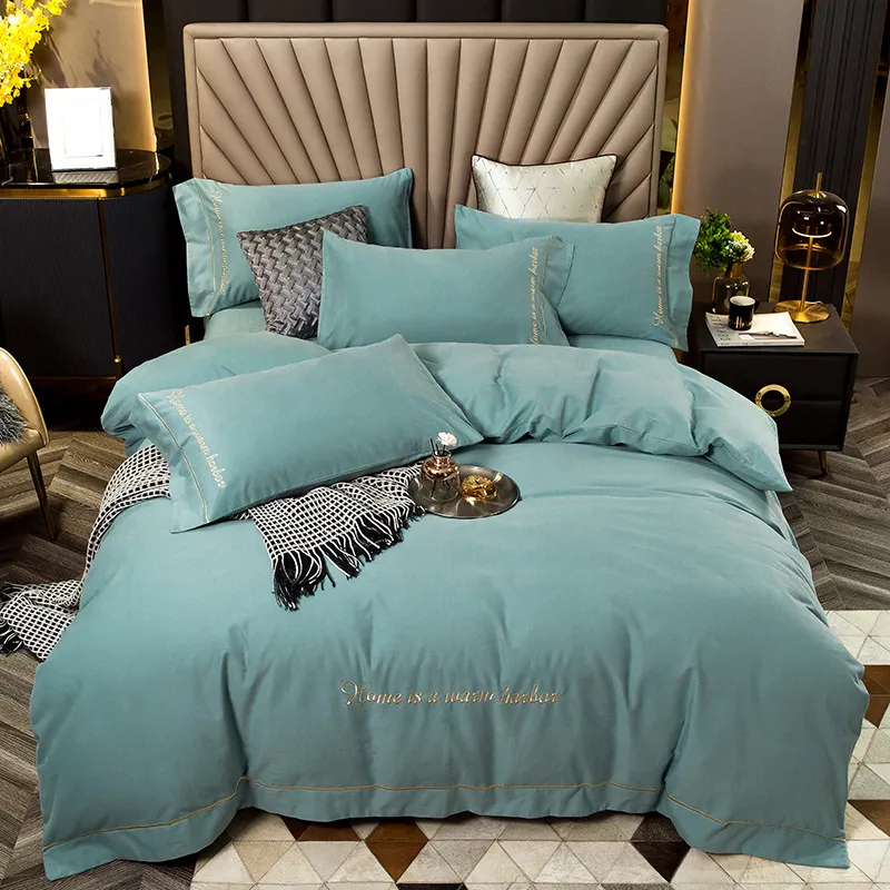 Brushed bedding - Light Green