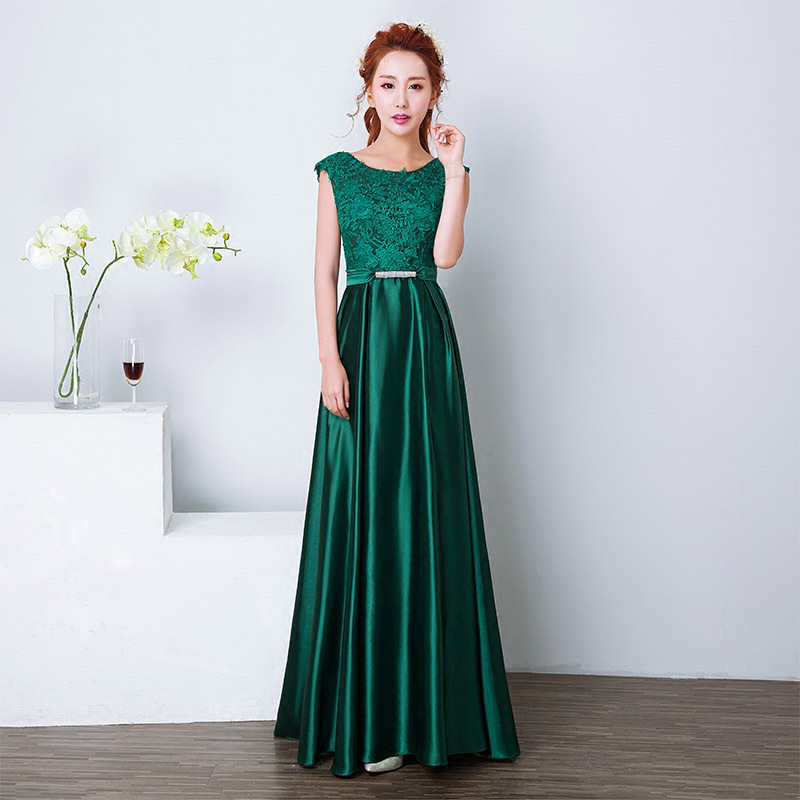 Chiffon long evening dress
