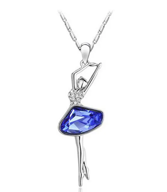 Ballerina necklace - Royal Blue