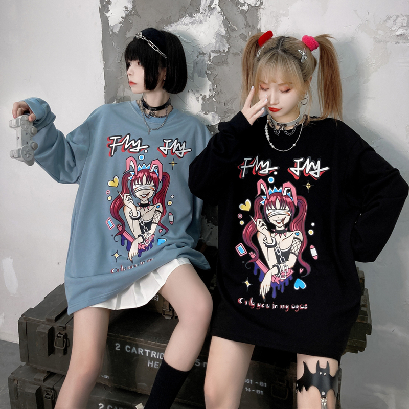 Two-dimensional animation long sleeve