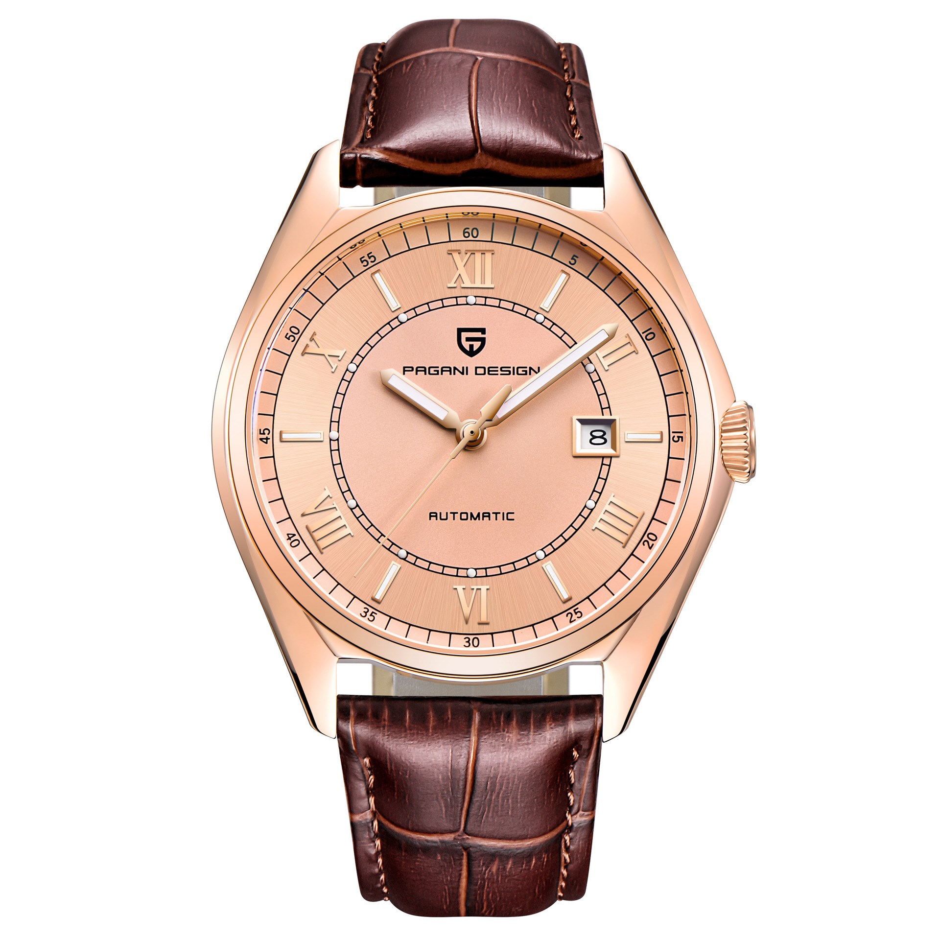 Pagani Design PD-1634 Men’s Automatic Mechanical Watch Leather Luxury – Choose