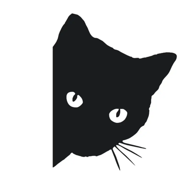 Cat Personality Reflective Decorative Car Sticker