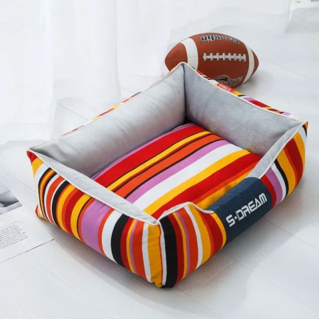 Pet For Cat Cathouse Pets Dog Bed House Cats Dogs Red And Pillow - Shop at LoveMi