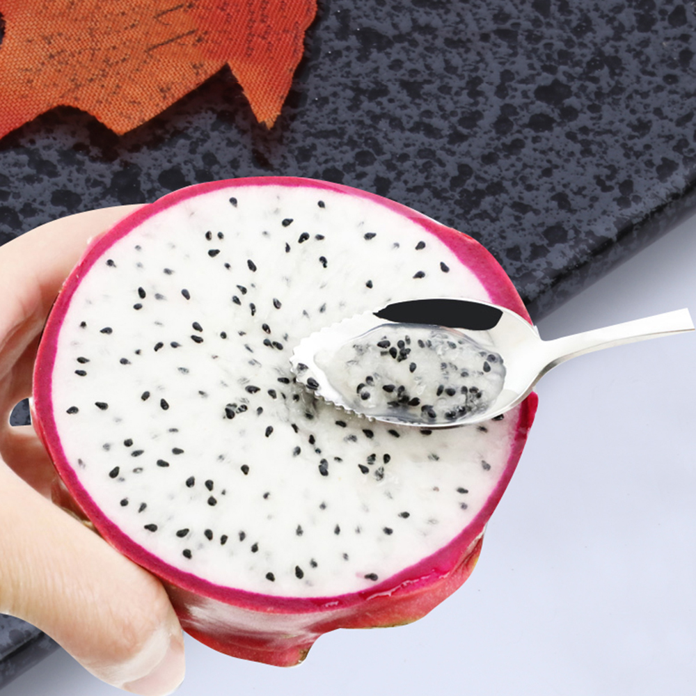 304 stainless steel titanium-plated fruit scoop