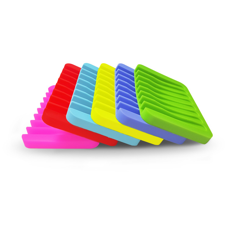 Silicone creative soap box