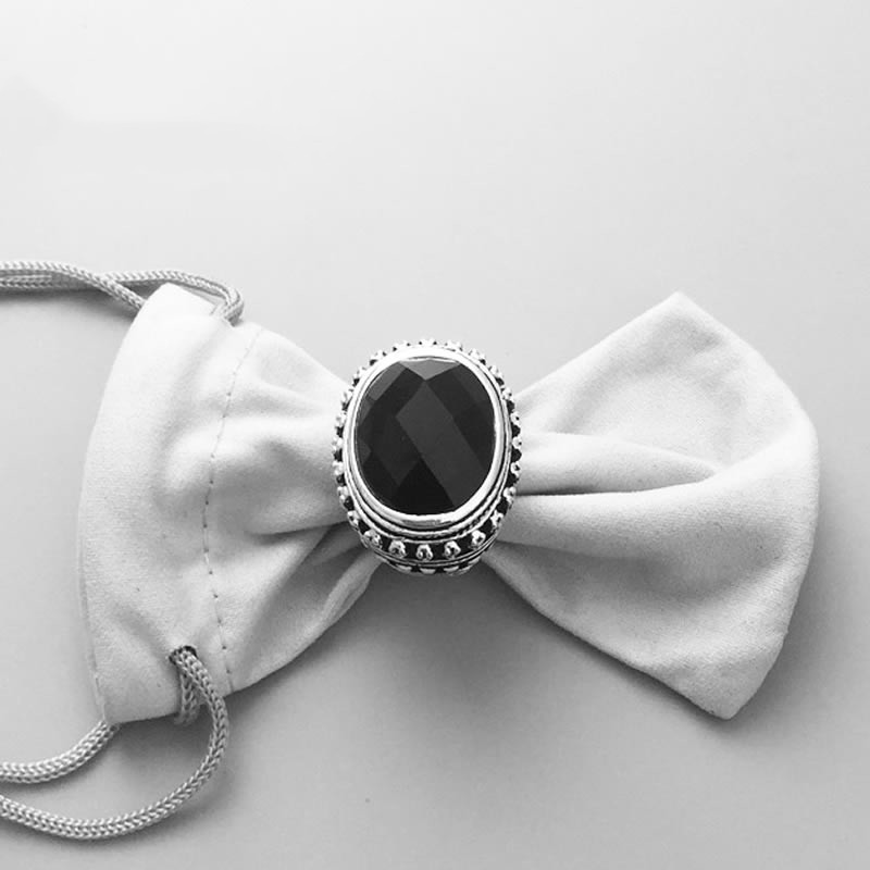 Men's Oval Cocktail Ring