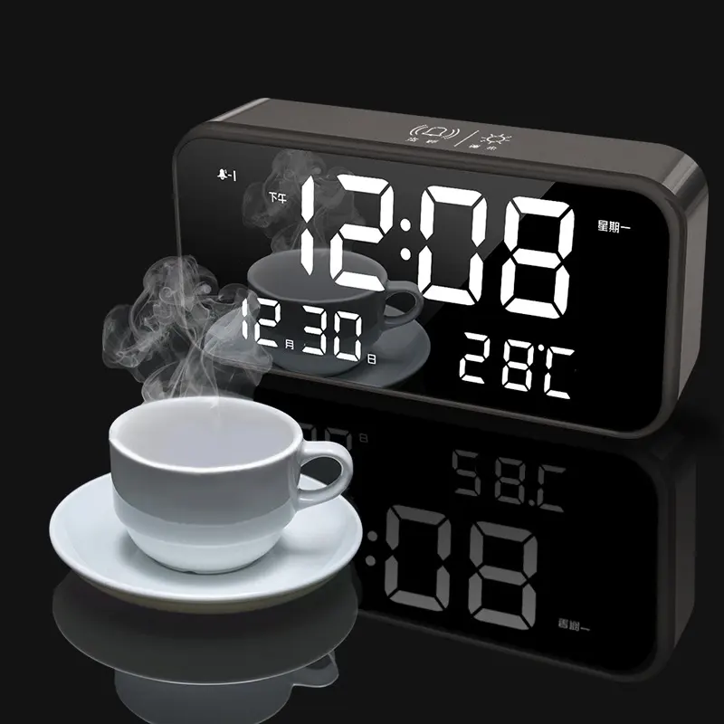 USB Charging Electronic Alarm Clock