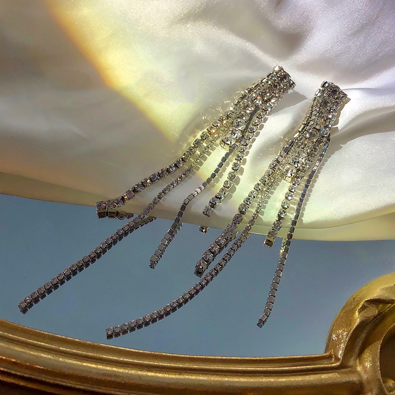 French tassel earrings