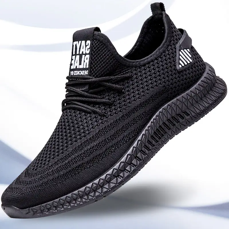 Breathable flying woven casual sneakers