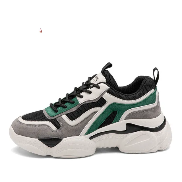 Breathable panda shoes platform shoes Green - Shop at LoveMi