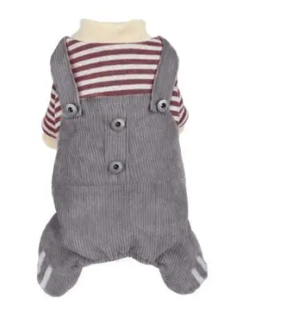 Dog thin autumn and winter clothes Wine Red - Shop at LoveMi