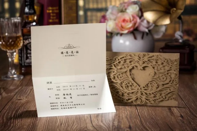 Personalized custom invitation Q1Pcs - Shop at LoveMi