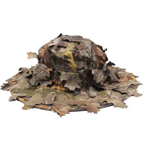 Leaf Camouflage Sunscreen Cap