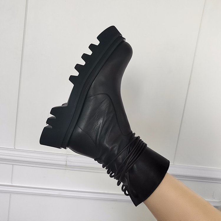 Retro side zip ankle boots